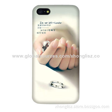 Lovely PC printing case for iPhone 5/5S, OEM & ODM orders are welcome